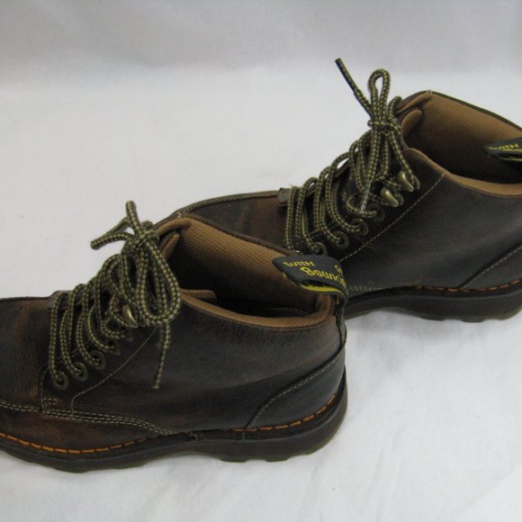 Dr Martens Mens Kameron Brown Leather Boots Sz 7 M Distressed AirWair Chukka Doc - Picture 4 of 7